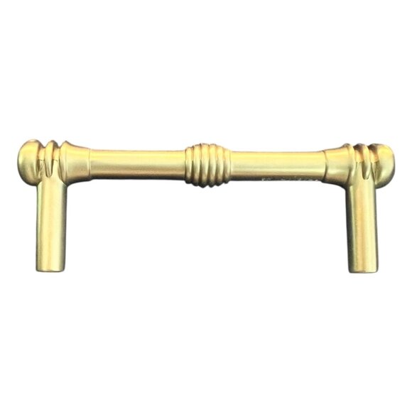 Sumner Street Charlotte Satin Nickel Drawer Pulls 3-1/4 In With Screws Set Of 2 - Picture 3 of 3